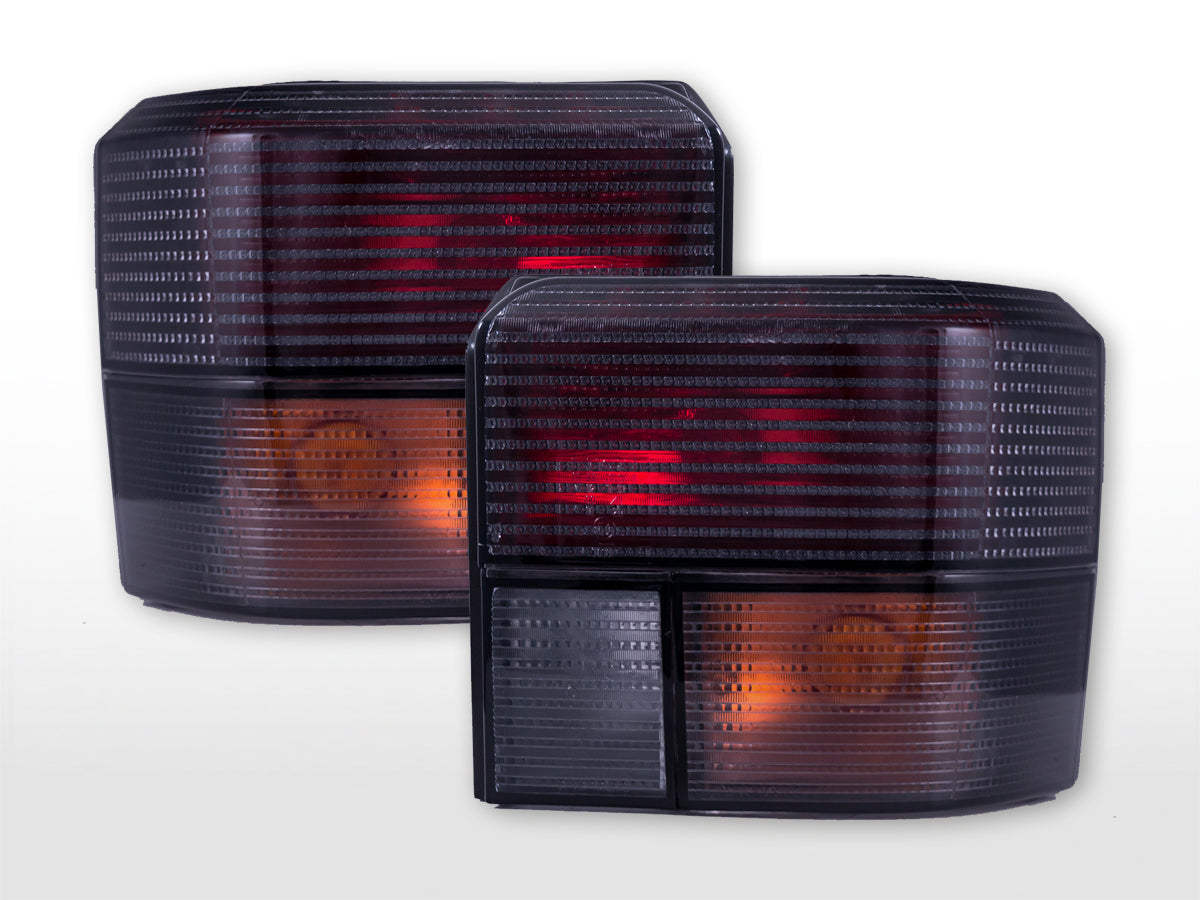 Rückleuchten Set VW Bus T4 Typ 70 Bj. 91-04 schwarz/rot/smoked Rückleuchten Set VW Bus T4 Typ 70 Bj. 91-04 schwarz/rot/smoked
